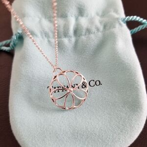 Tiffany & Co. Diamond Flower Necklace